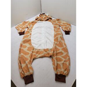 Silver Lily Funziez One Piece PJ Pajamas Animal Costume Giraffe Size XS New
